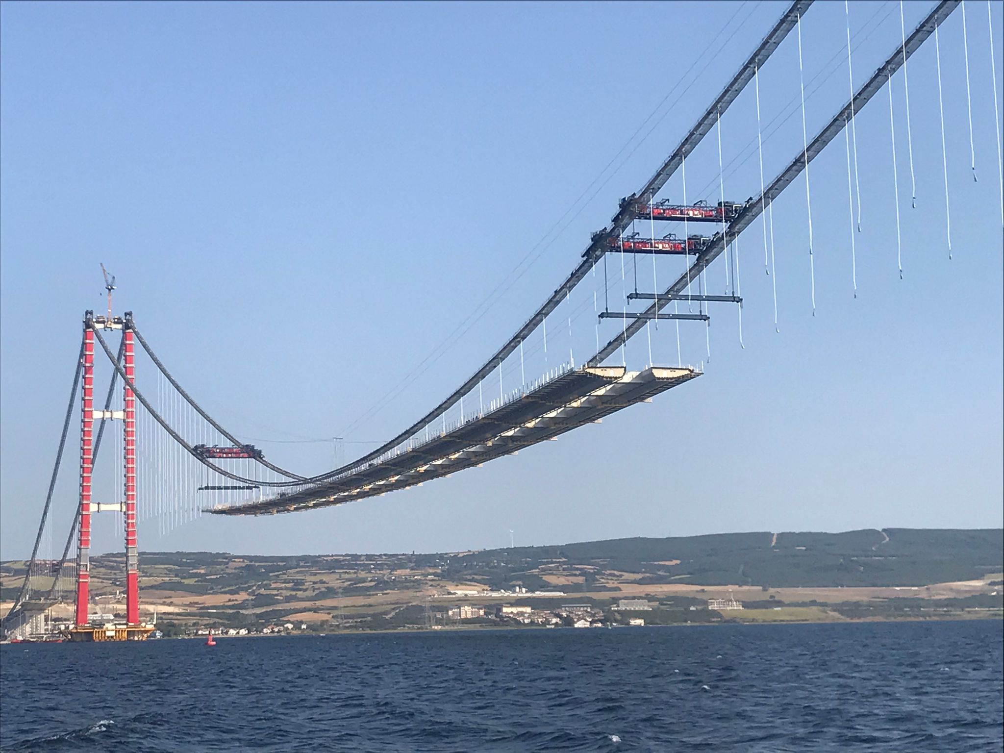 canakkale bridge gantry